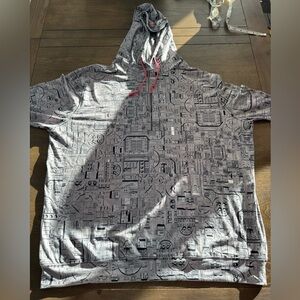 RSVLTS That’s No Moon Star Wars Graphic Hoodie XL